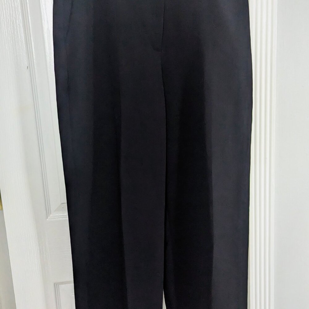 Wilfred Black Wide-Leg Trousers